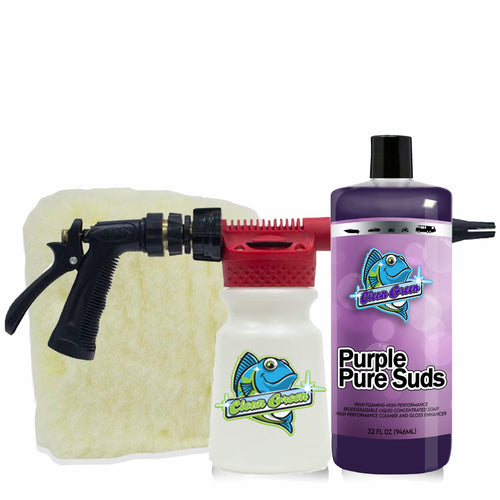 Clean Green Wash n Wax Foam Gun Trio