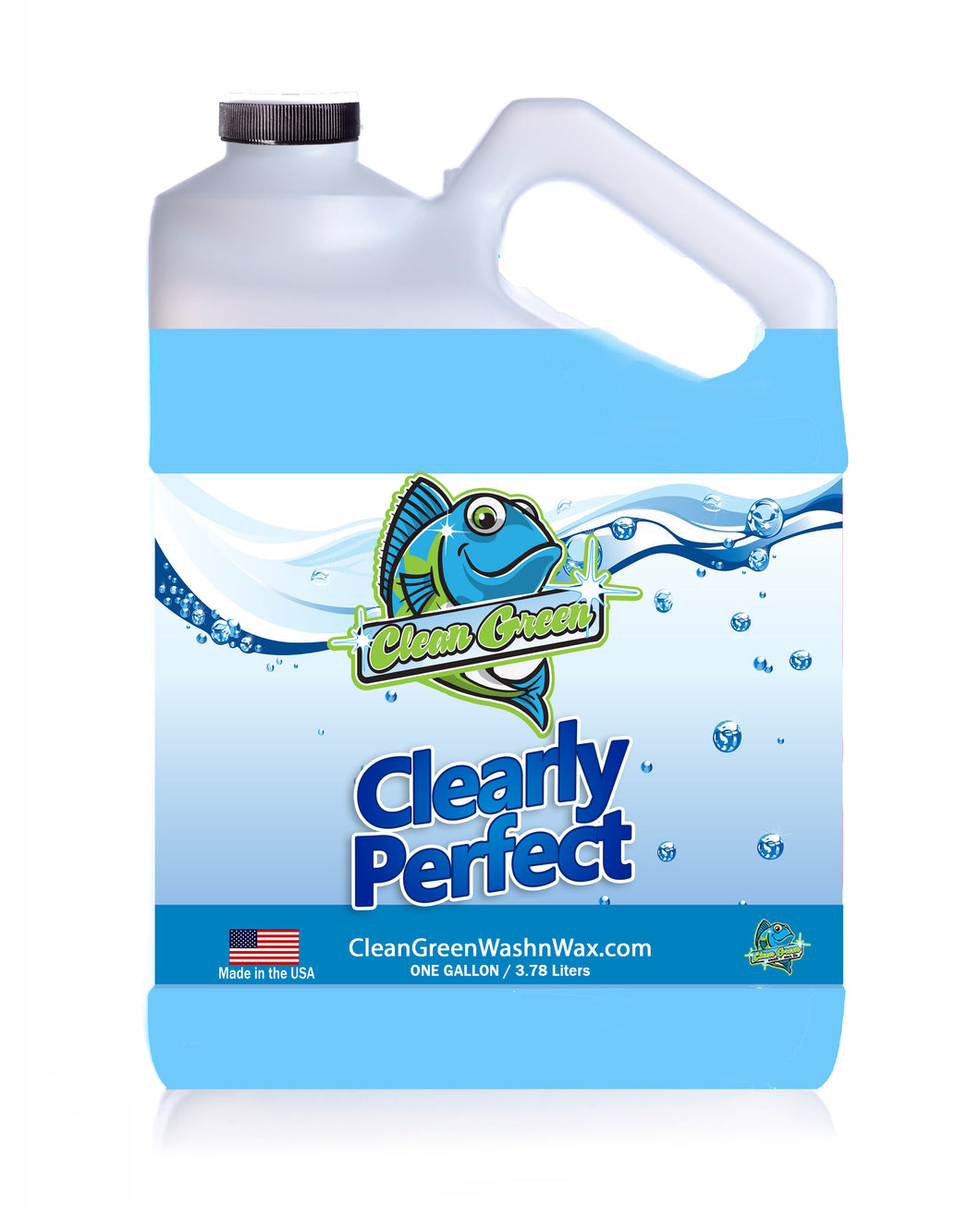 Clean Green Wash & Wax Clearly Perfect Glass 1 Gallon