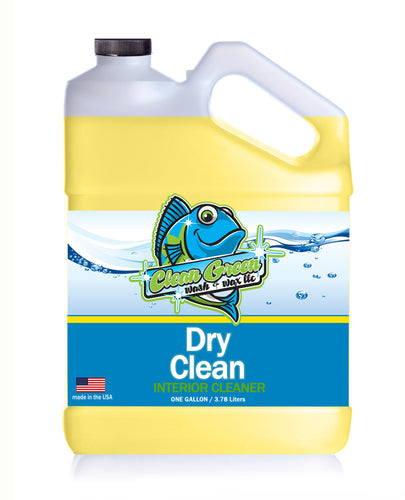 Clean Green Wash & Wax Dry Clean Interior Cleaner 1 Gallon Concentrate 30:1