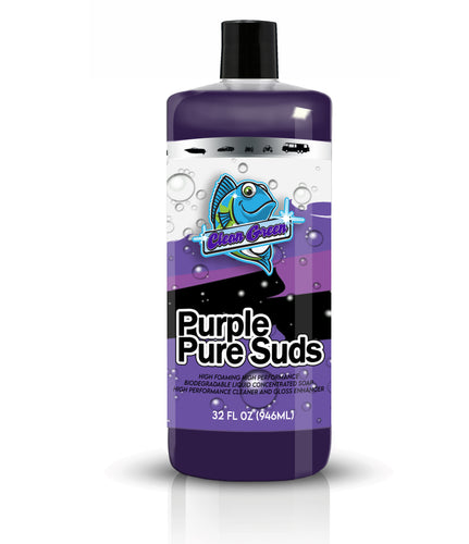 Clean Green Purple Pure Suds 32 oz Concentrate 640:1